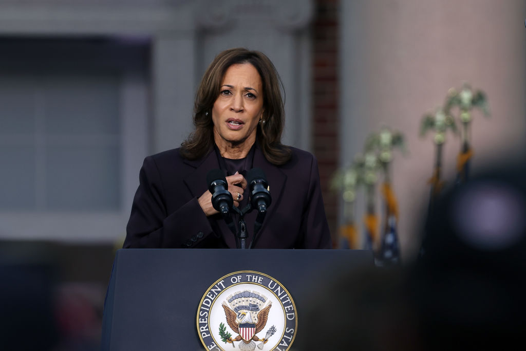 Vice President And Presidential Nominee Kamala Harris Delivers Concession Speech At Howard University