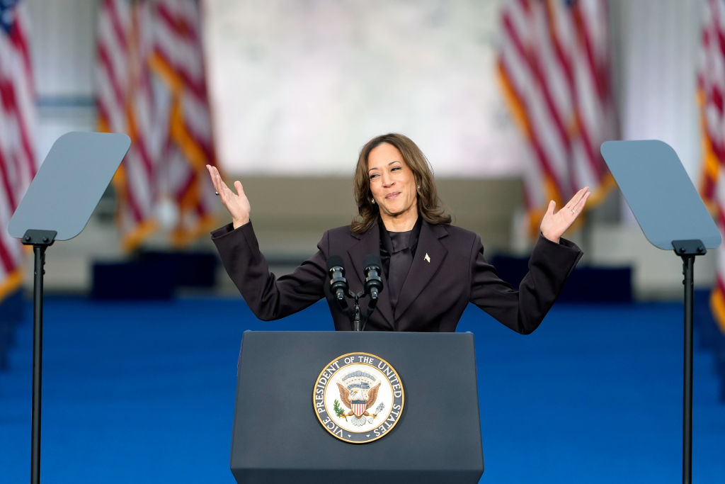 Vice President And Presidential Nominee Kamala Harris Delivers Concession Speech At Howard University