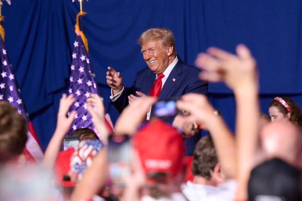 INDIANA, PA - SEPTEMBER 23: Republican presidential candidate F