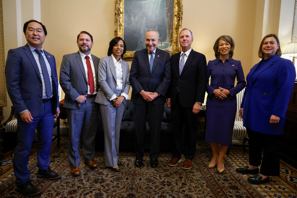 Republican Senate Leader McConnell Holds Press Conference At U.S. Capitol