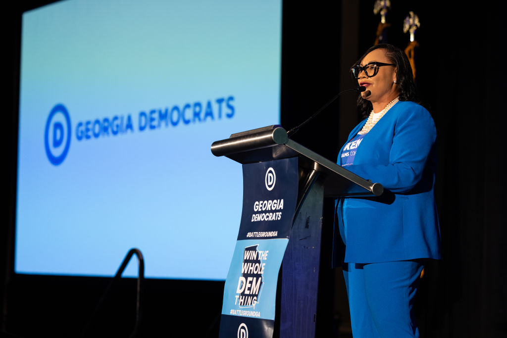 Democratic Party Of Georgia Holds Election Night Watch Party In Atlanta