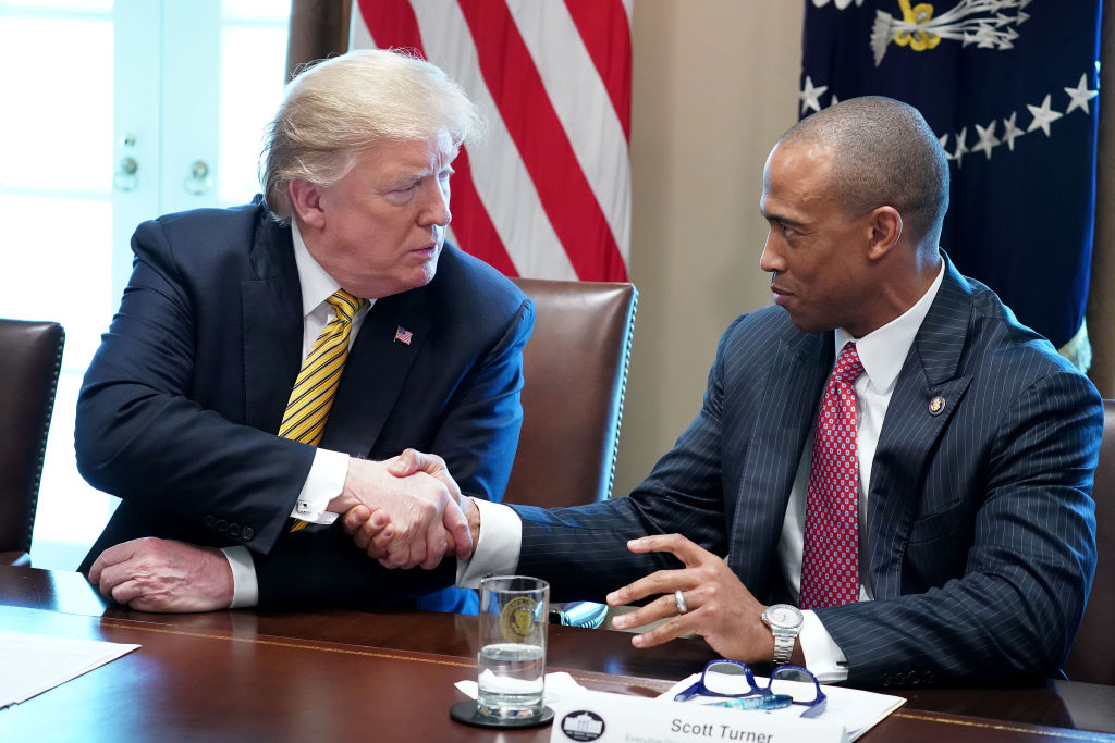 Trump Attends White House Opportunity And Revitalization Council Meeting