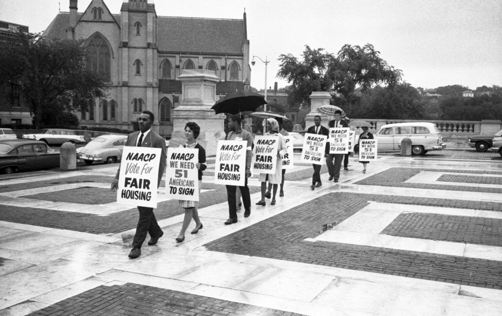 Protest for Fair Housing Legislation