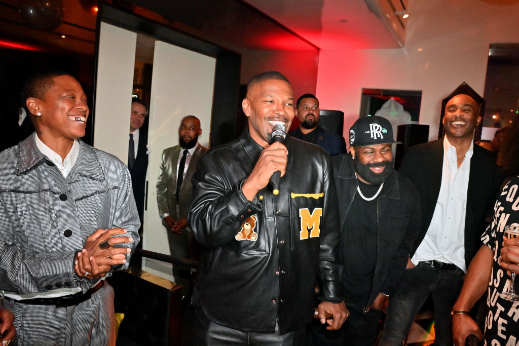 Jamie Foxx Strong Black Legends Dinner // What Had Happened Was...