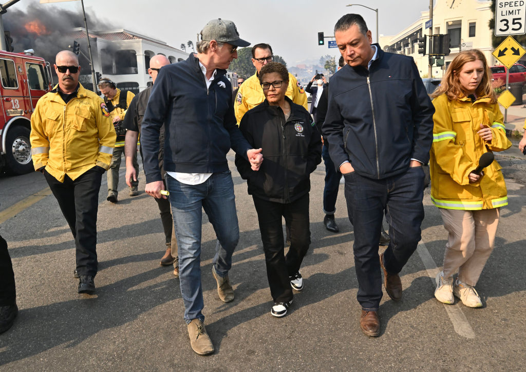 Powerful Winds Fuel Multiple Fires Across Los Angeles Area