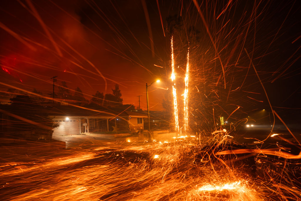 Wind-driven Wildfire Ravages Los Angeles