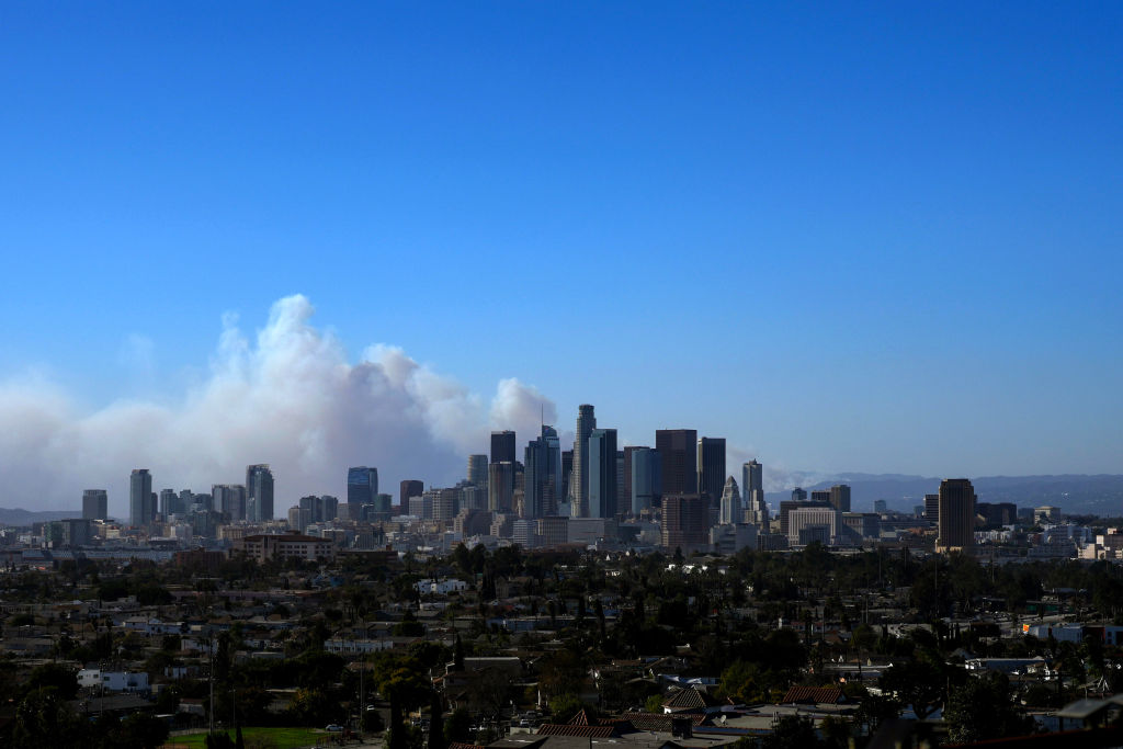 Powerful Winds Fuel Multiple Fires Across Los Angeles Area