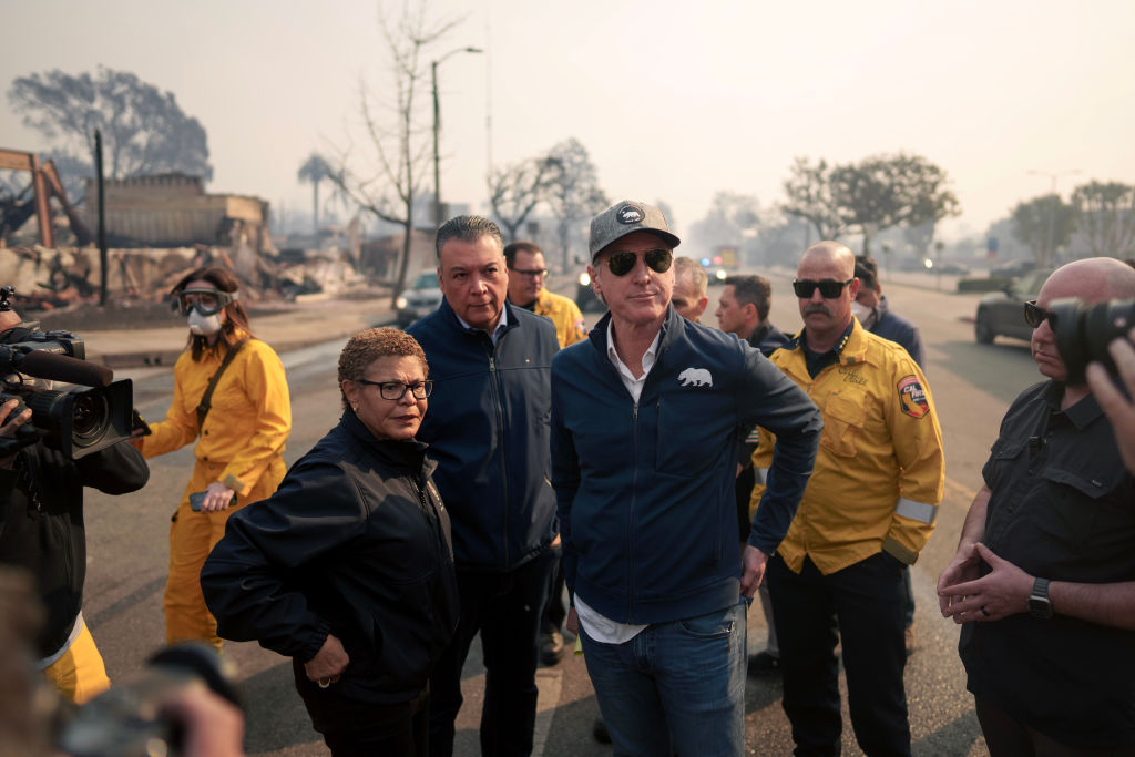 Powerful Winds Fuel Multiple Fires Across Los Angeles Area