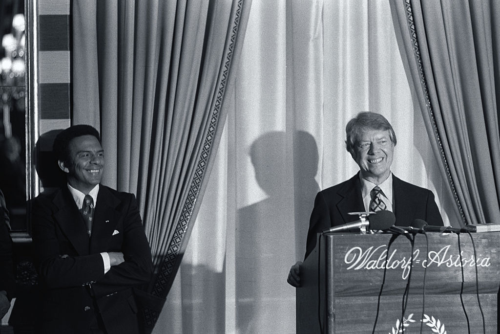 Jimmy Carter Campaigning in New York
