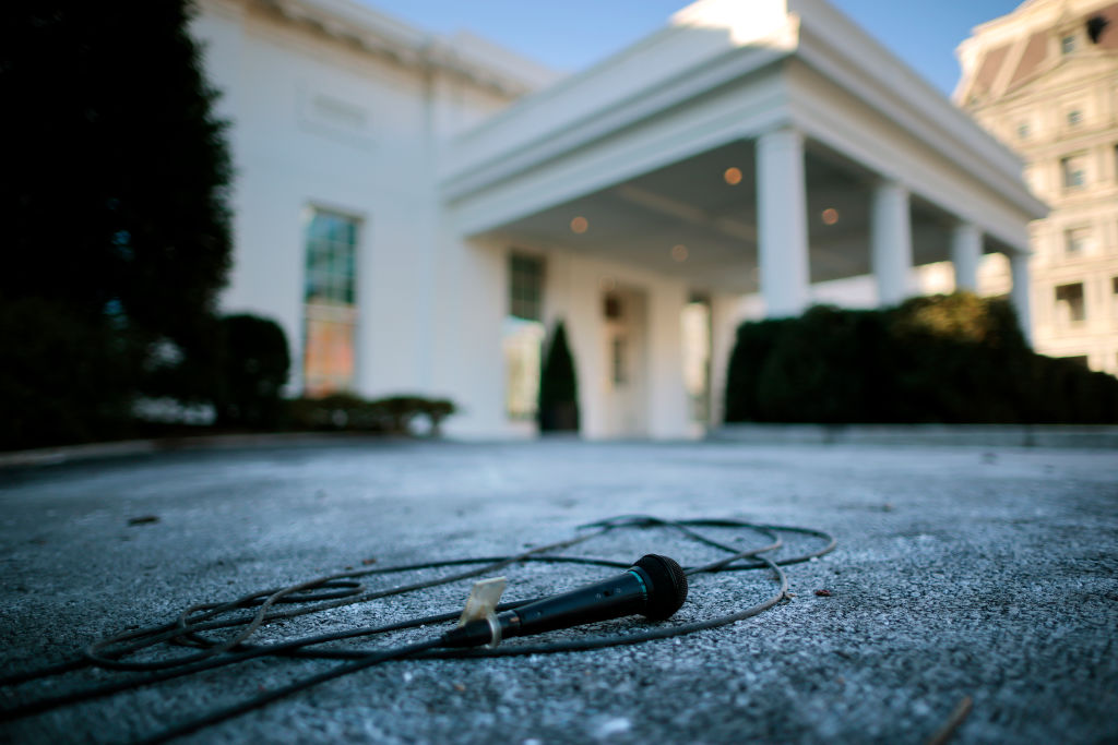 White House Border Czar Tom Homan Speaks To Reporters Outside The White House