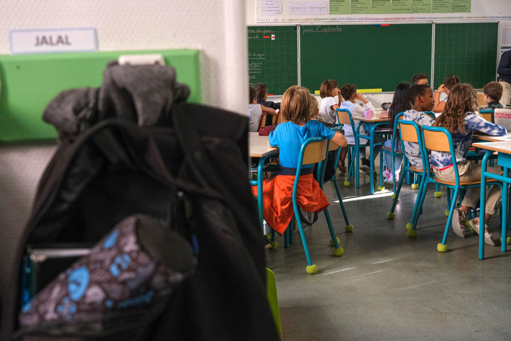 FRANCE-SCHOOL-PRIMARY-CLASS