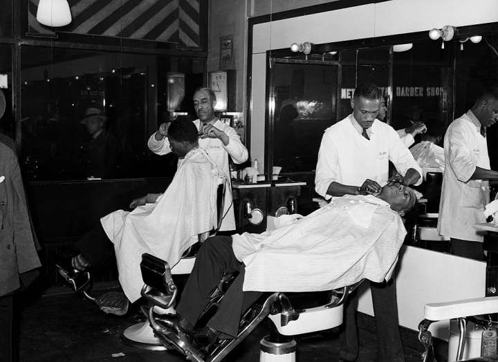 Negro Barbershop