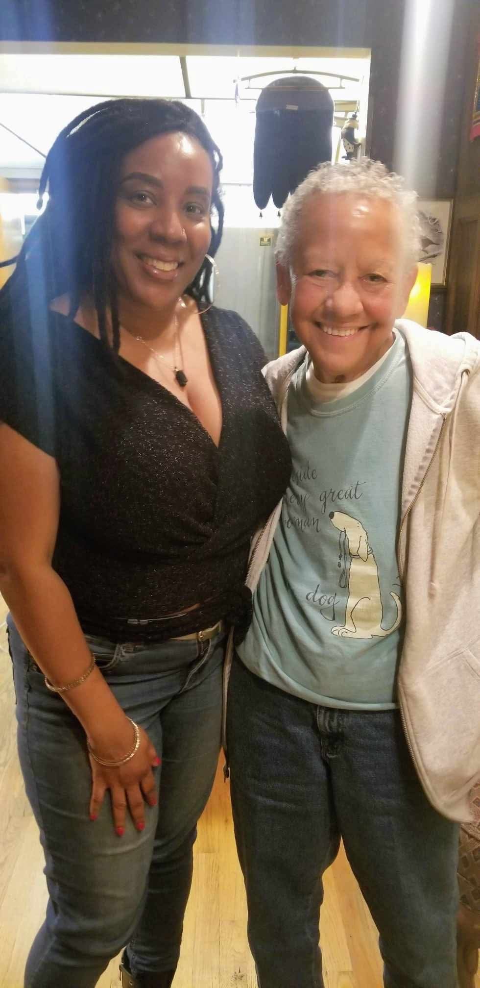 Shani-Angela Hervey And Nikki Giovanni