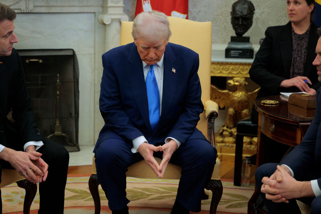 French President Emmanuel Macron Visits The White House