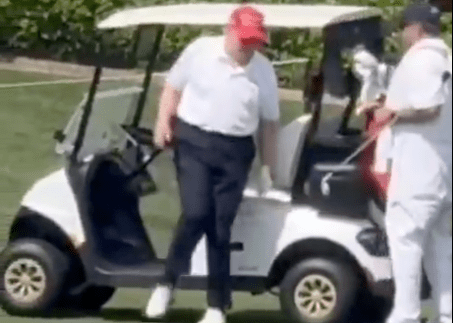 Trump health after golfing