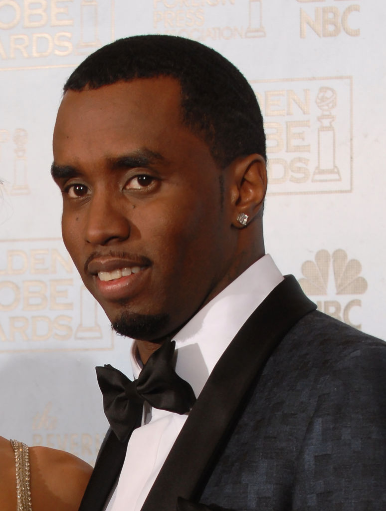 Performer Sean Combs At Golden Globes Award Show