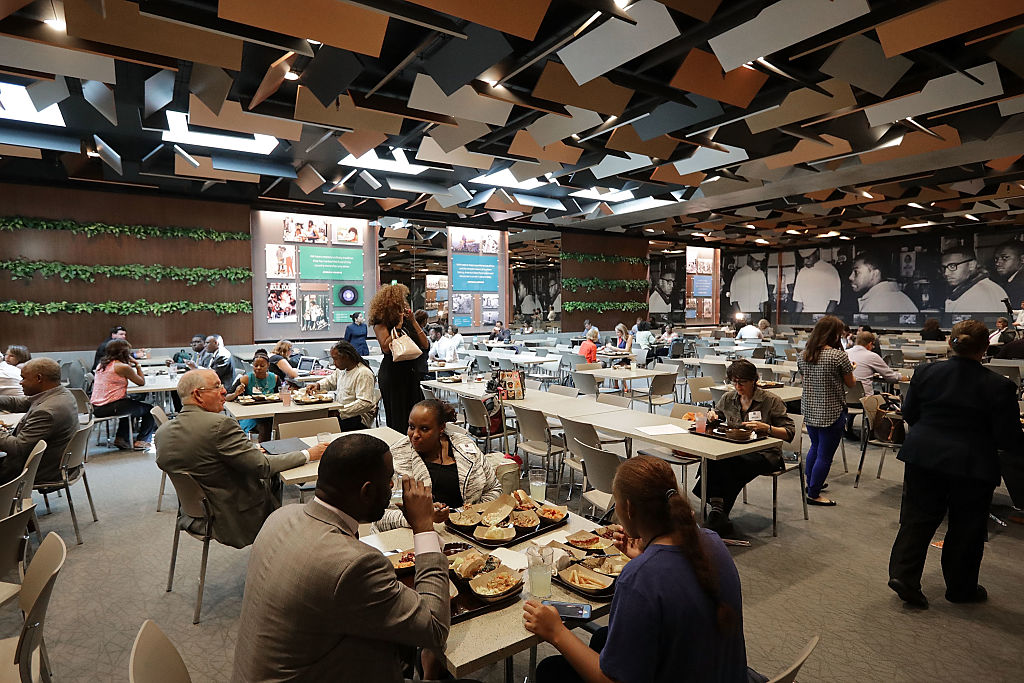 The Smithsonian Institution Holds Press Preview For New National Museum Of African American History And Culture