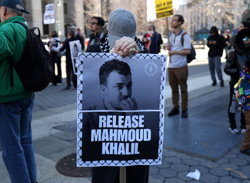 Mahmoud Khalil Trump First Amendment 