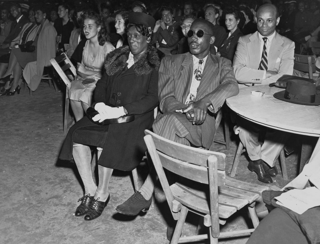 Isaac Woodard at a Benefit in His Honour