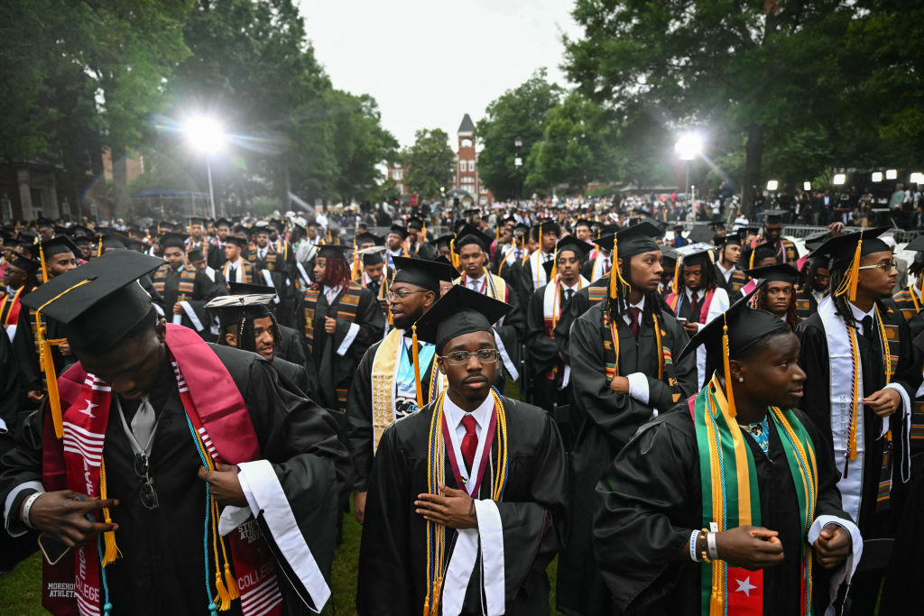 US-POLITICS-BIDEN-MOREHOUSE-COMMENCEMENT