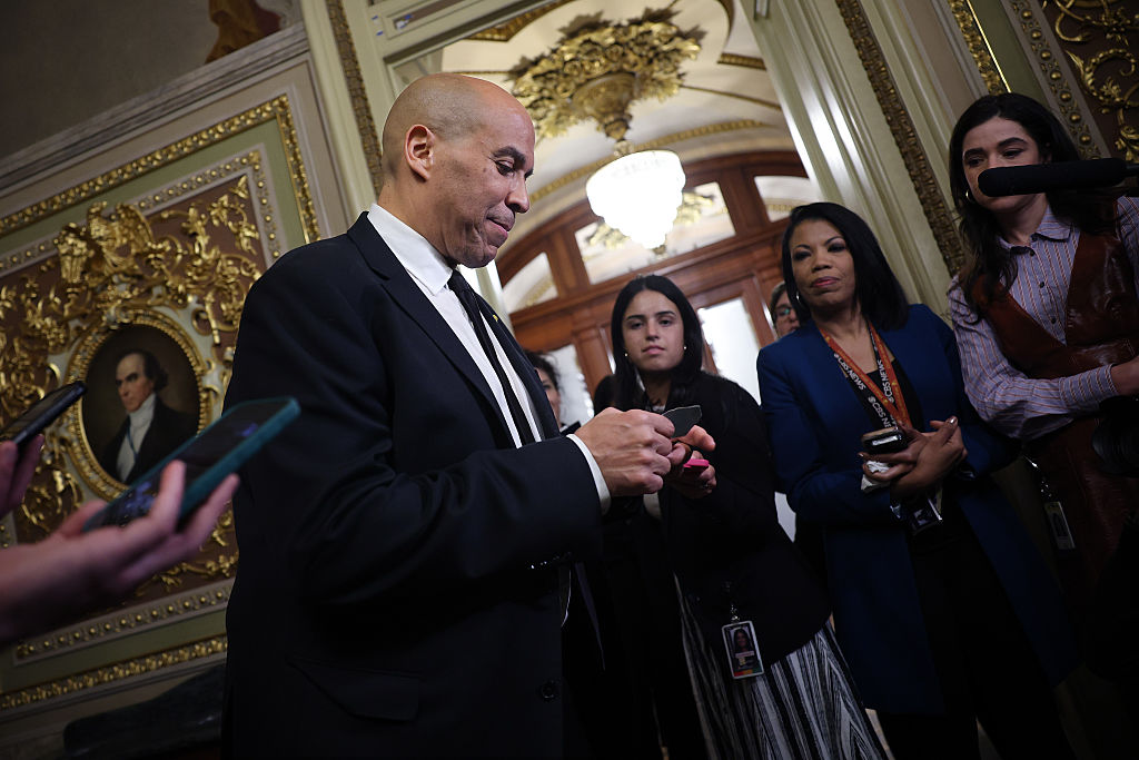 Sen. Booker Delivers Record Setting Floor Speech Protesting Trump