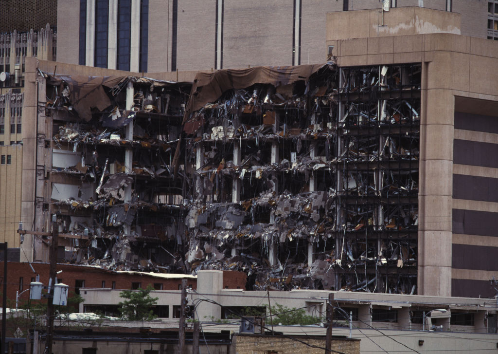 Terrorist Bomb Attack on Oklahoma Building