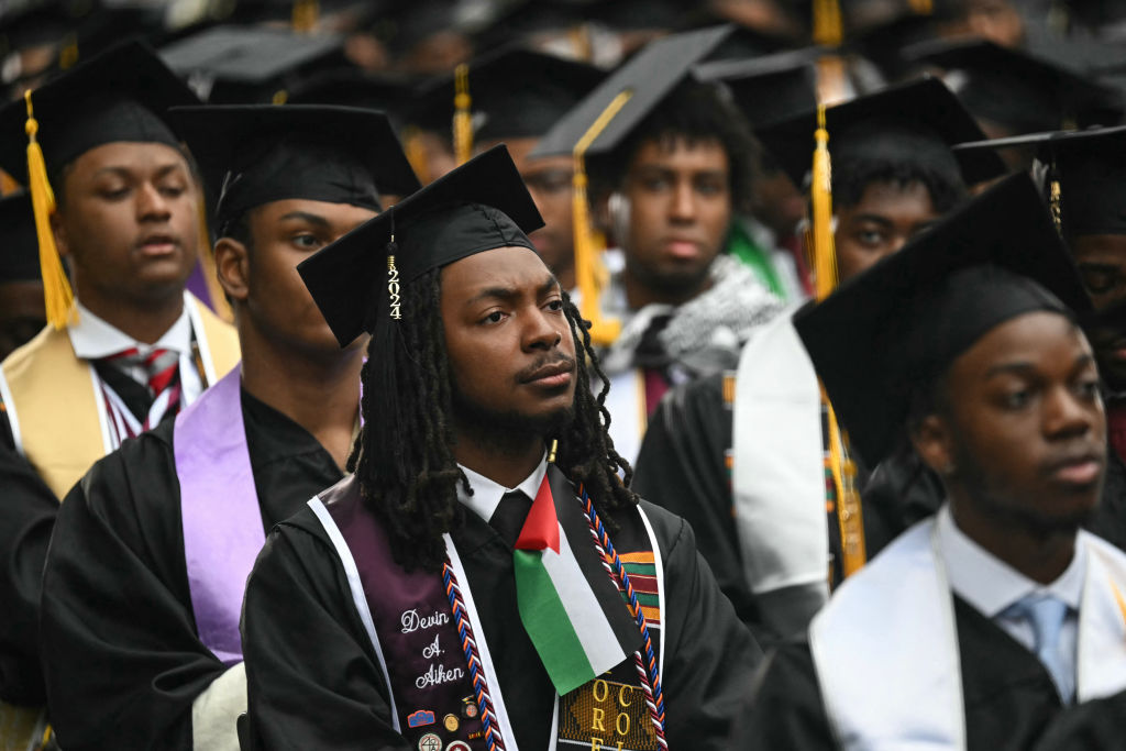 US-POLITICS-BIDEN-MOREHOUSE-COMMENCEMENT