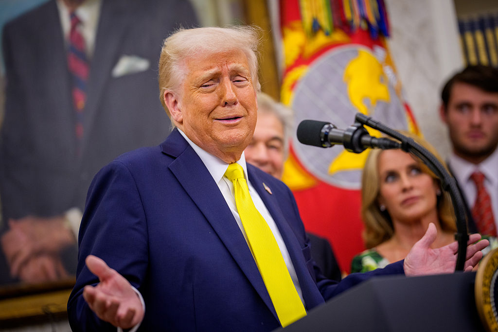 President Trump Participates In Swearing-In Ceremony For Medicare and Medicaid Services Administrator Dr. Mehmet Oz