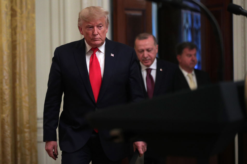Donald Trump Welcomes Turkish President Tayyip Erdogan To The White House