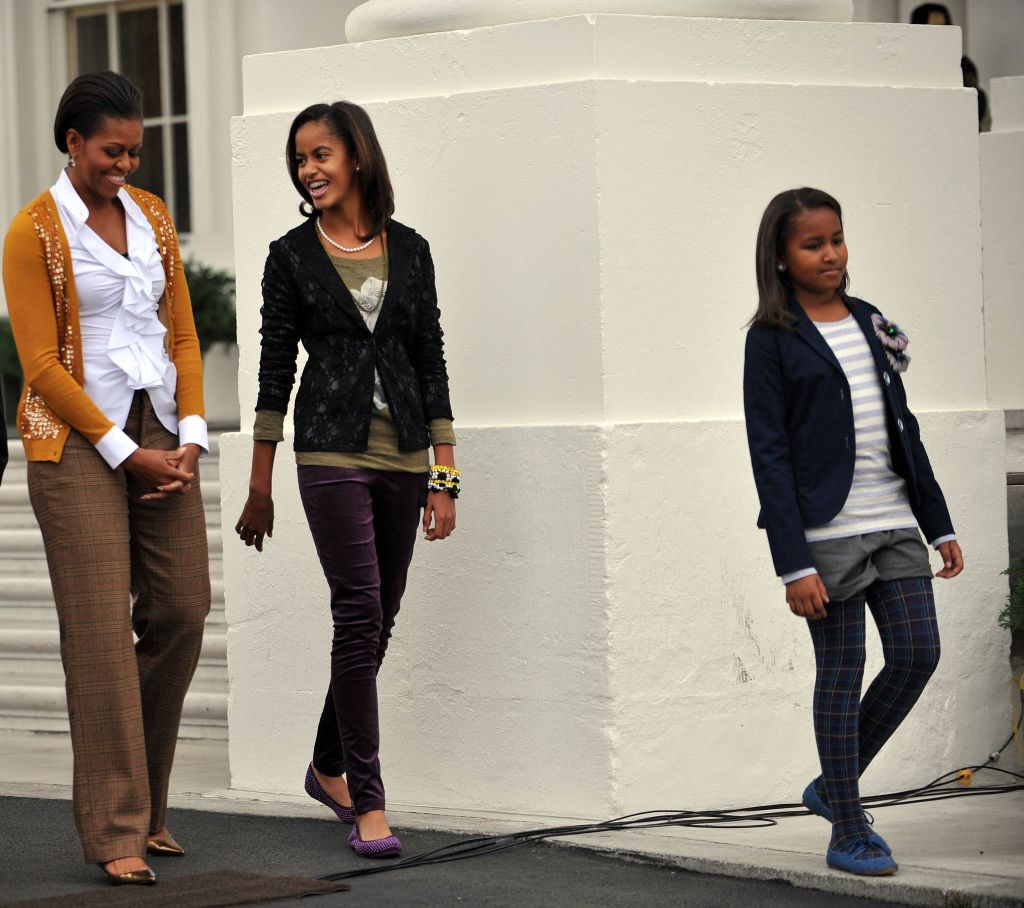 US-POLITICS-MICHELLE OBAMA-TREE