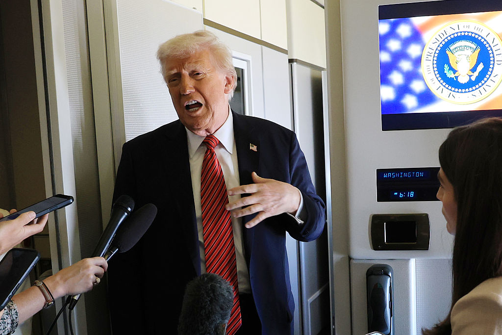 President Trump Makes First Middle East Trip Of His Second Term