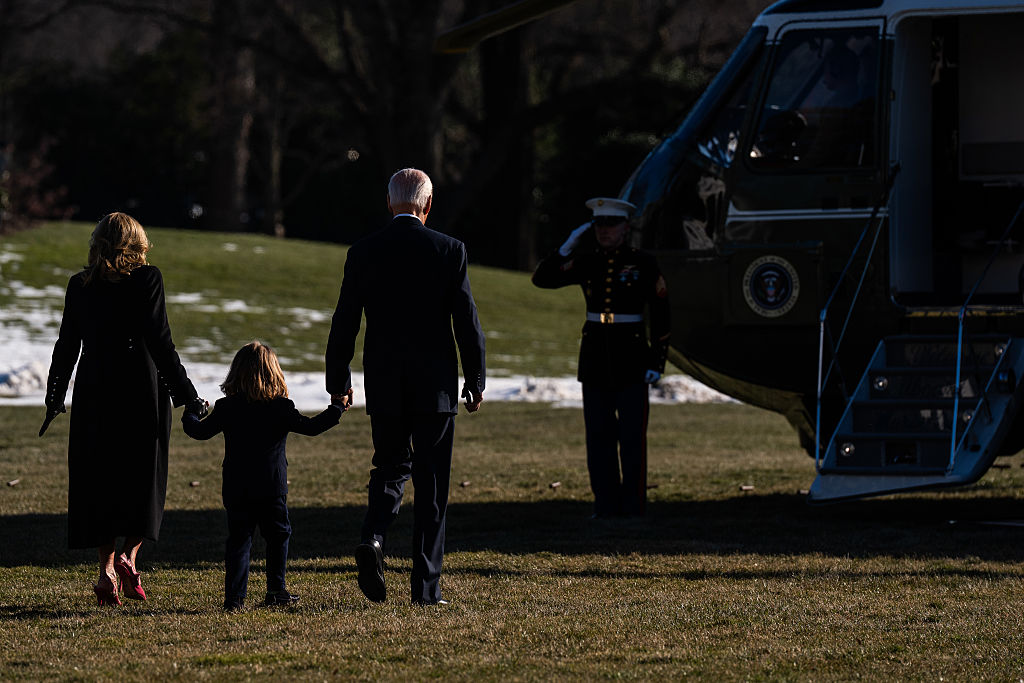 US president Joe Biden Departure