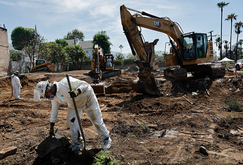 Half Of All Debris Cleared In 3 Months From Sites Of Los Angeles Wildfires