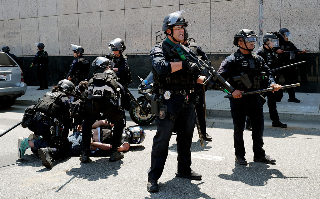 Protests Erupt In L.A. County, Sparked By Federal Immigration Raids
