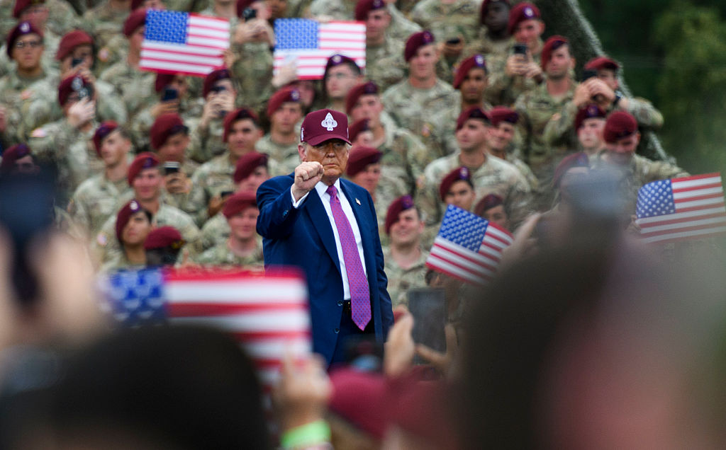 President Trump Visits Fort Bragg To Honor U.S. Forces