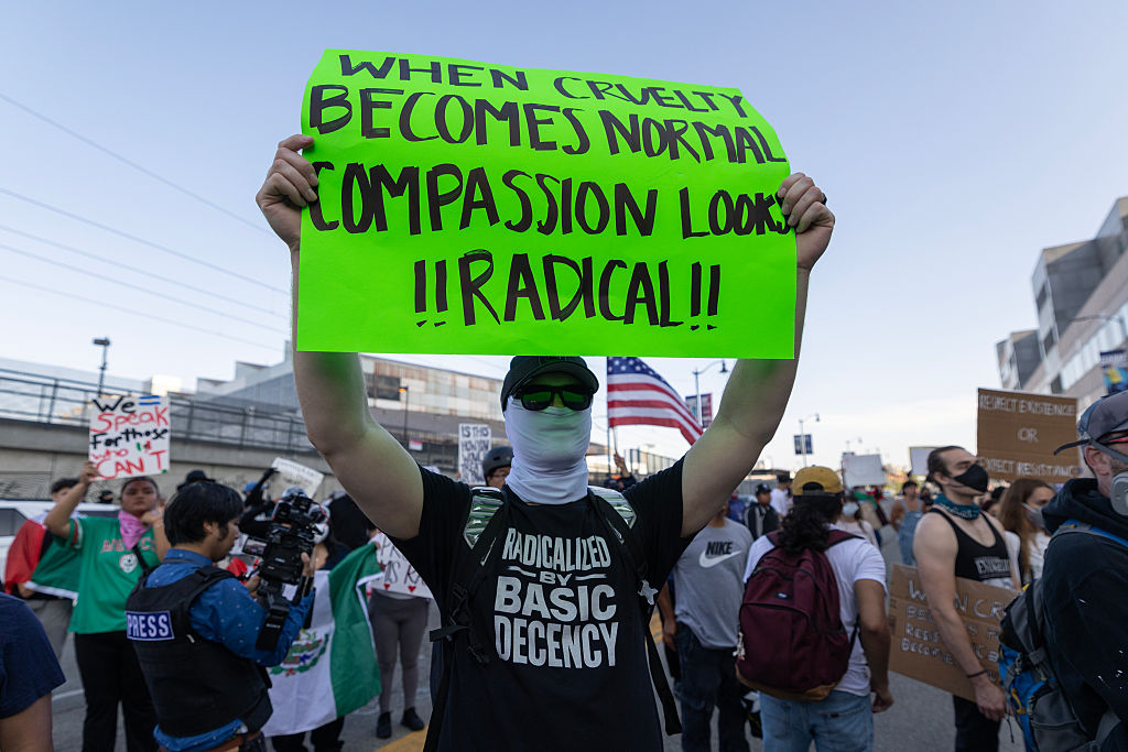 Protests Erupt In L.A. County Sparked By Federal Immigration Raids