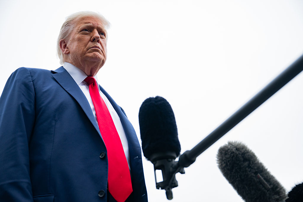 President Trump Departs For Canada