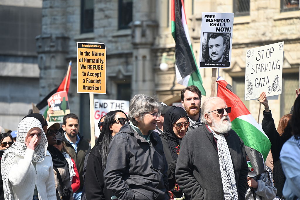 Pro-Palestine march in Chicago