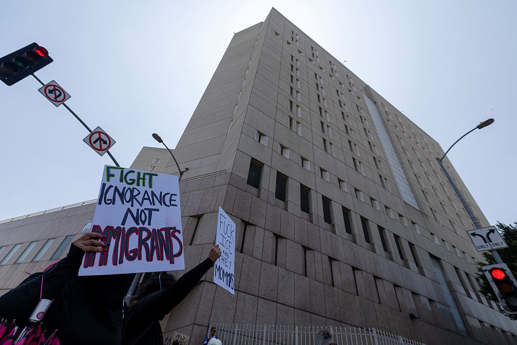 Protests Erupt In L.A. County Sparked By Federal Immigration Raids