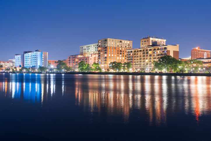 Norfolk, Virginia, USA Skyline