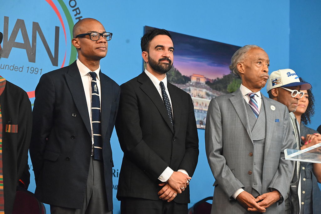 Member of the New York House of Representatives Zohran Mamdani in Manhattan