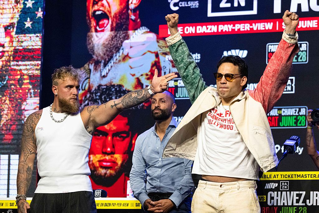 Los Angeles press conference for Jake Paul vs. Julio Cesar Chavez Jr. fight