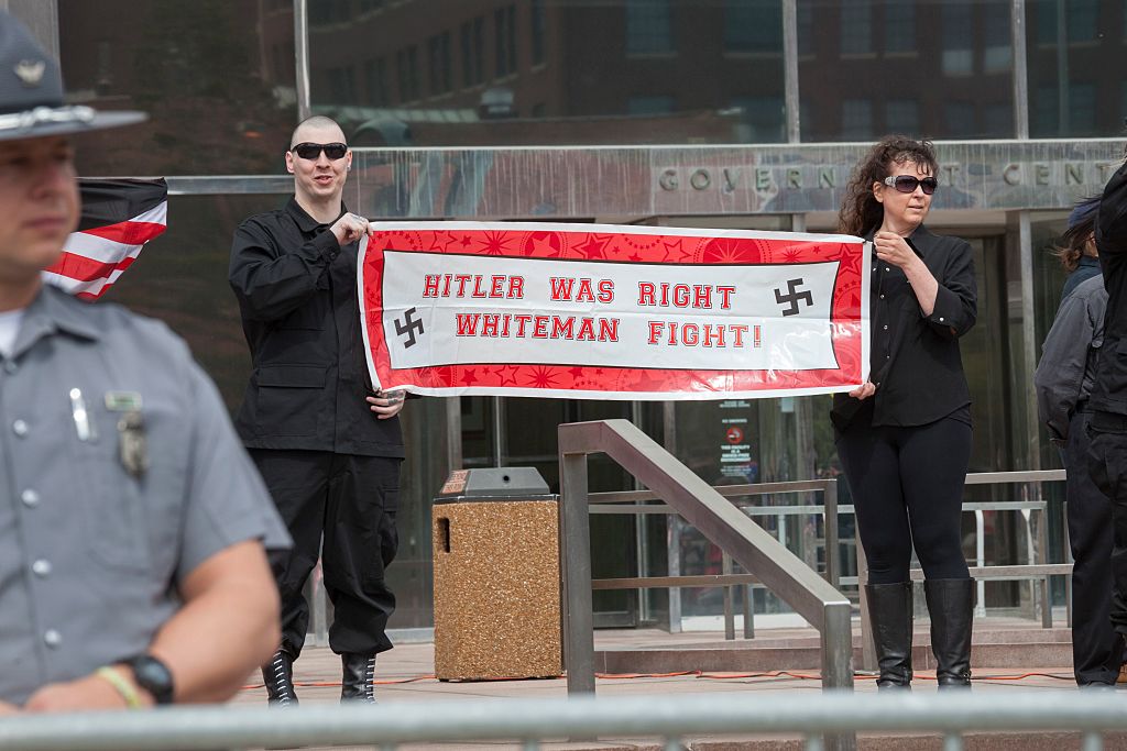 Neo-Nazis Rally in Toledo