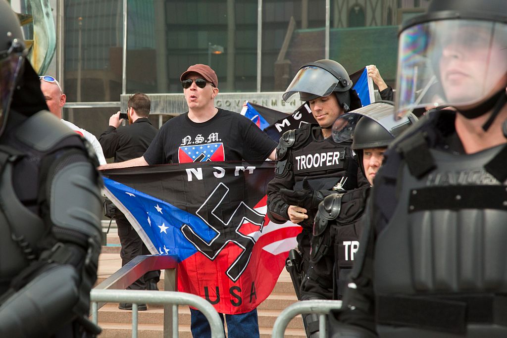 Neo-Nazis Rally in Toledo