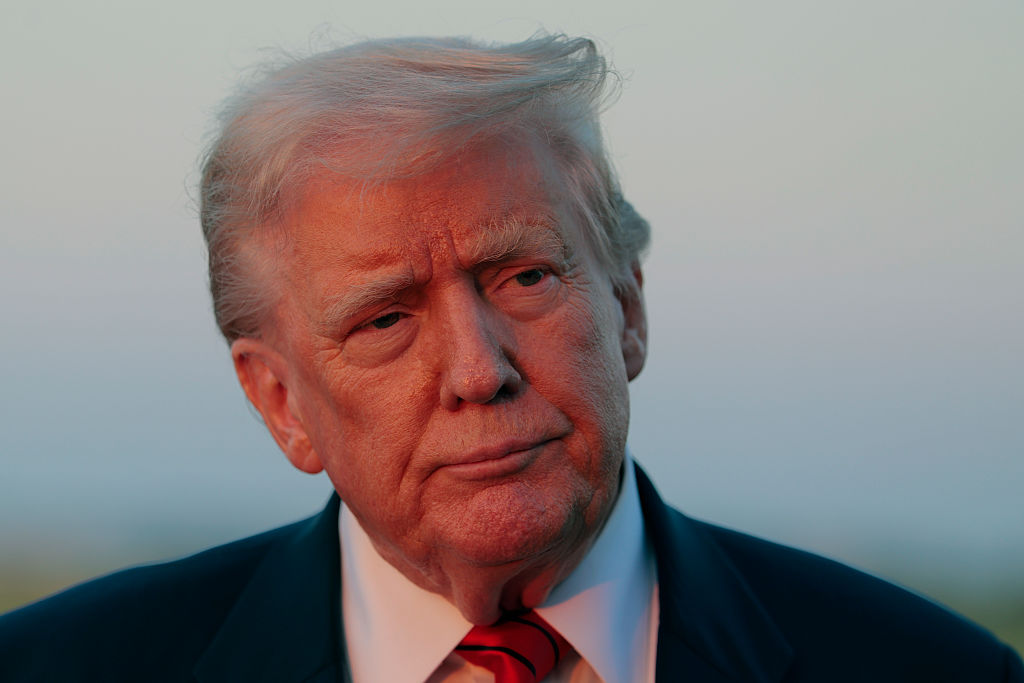 President Trump Spends The Weekend At His Bedminster Club In NJ