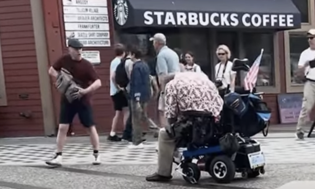 Harold Powel, black vet shot in chest by Gregory Timm