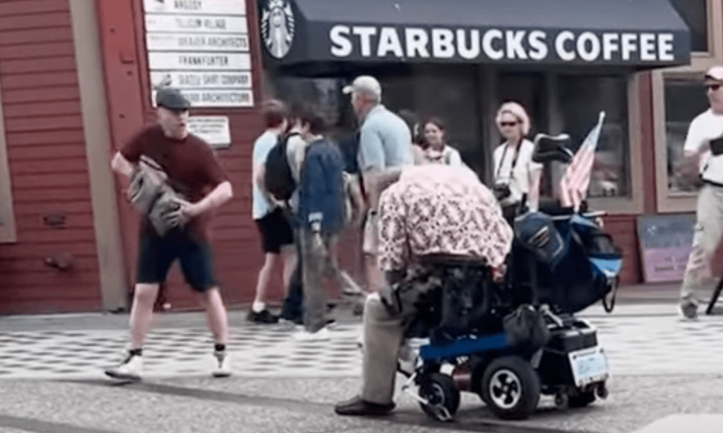 Harold Powel, black vet shot in chest by Gregory Timm