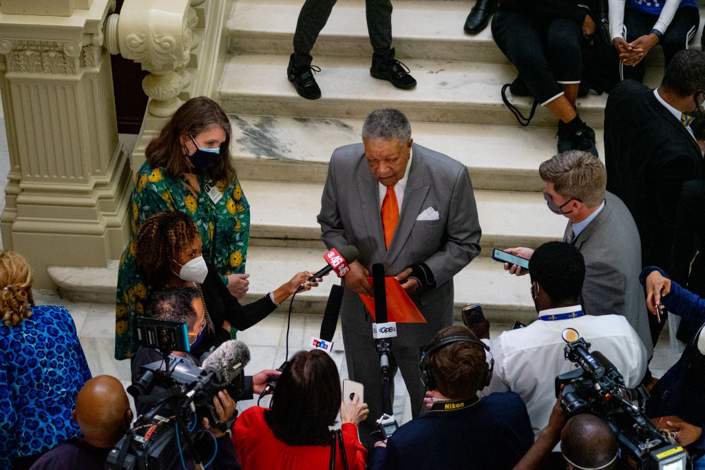 Protesters Rally Against Georgia Voting Bill HB531