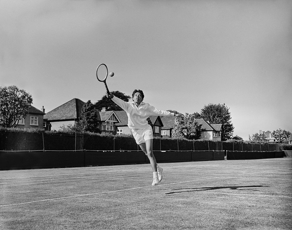 Althea Gibson, 1956, tennis, US Open