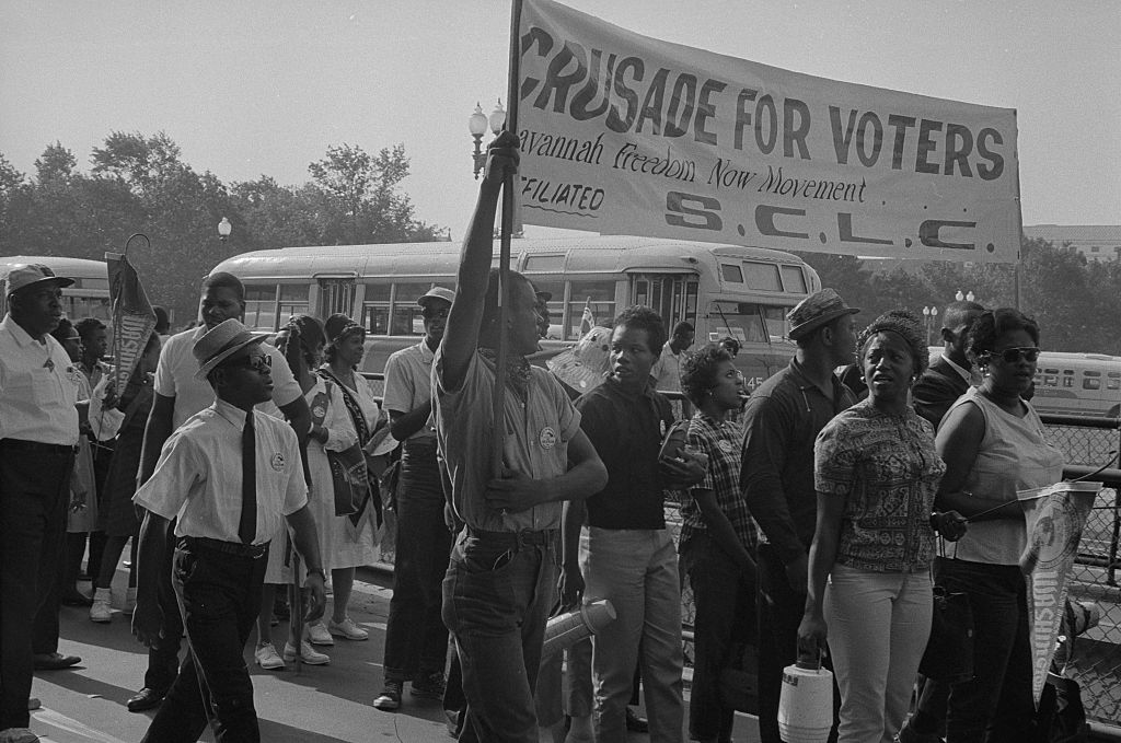 Crowd During The March On Washington